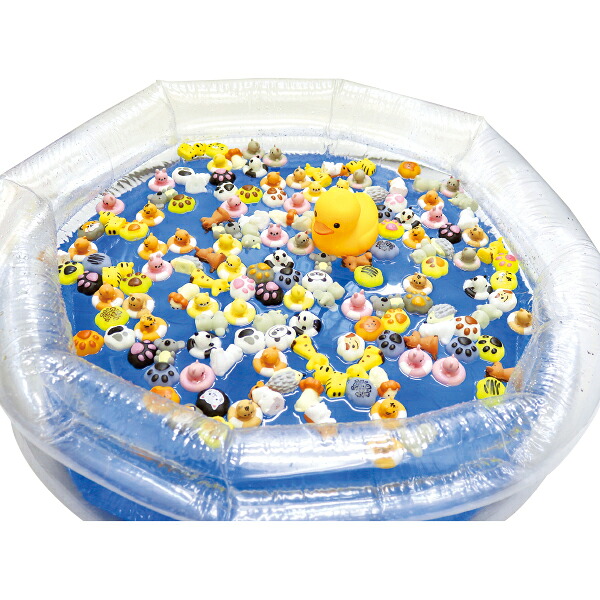 ぷかぷか動物ランドすくいどり大会（ラストワン付）100名様用　　【1セット入】｜ポップギャラリー　店