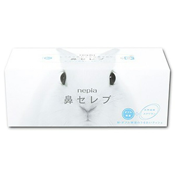 【nepia】ネピア鼻セレブティシュ200W　24.8×9.3×11.9cm　【200パック入】