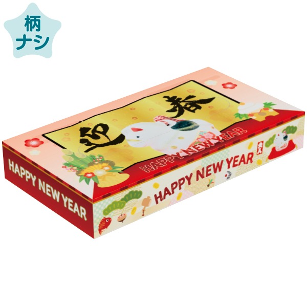 干支BOXティッシュ(午)40W 箱:12×22×3.4cm 【100個入】|ポップギャラリー 店