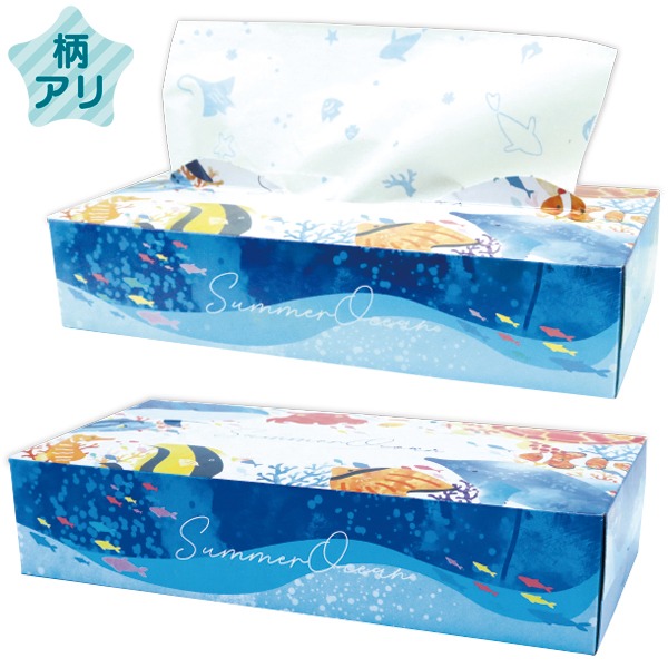 2026サマーオーシャンティッシュ120W　H5×W24×D11.5cm　【60個入】
