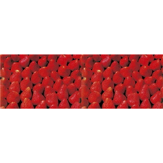 ビニール幕 いちご（写真）　春POP いちご　　PA8-0773　PE0．07mm（t）　60cm&times;50m巻｜ポップギャラリー　店 7,498円