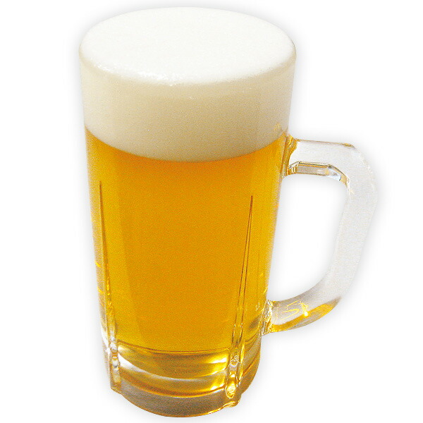 食品サンプル 生ビール 中ジョッキ　年間POP  立体POP　　RD8-0270　PVC　167×80mm