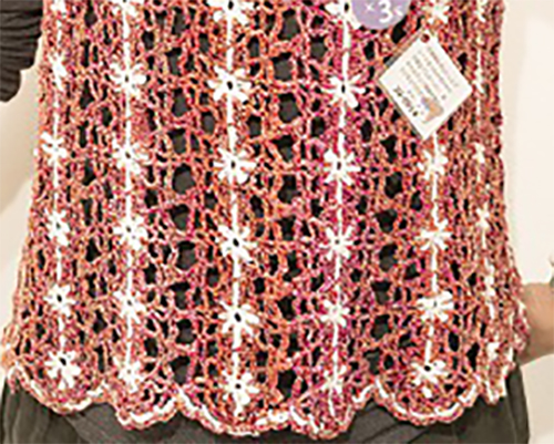 楽天市場 着分パック かぎ編みブレードベスト 春夏 中級者 編み図付 編み物キット 毛糸のプロショップ ポプラ