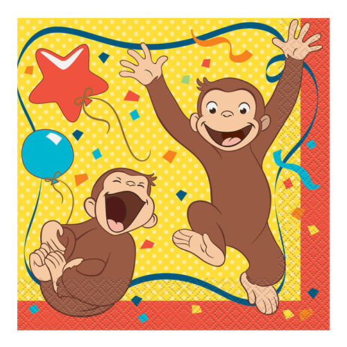 楽天市場 おさるのジョージ ペーパーナプキン 16枚入り L メール便配送 キュリアスジョージ Curious George 紙ナプキン 誕生会 誕生日 パーティー テーブル コーディネート 装飾 デコレーション かわいい キャラクター グッズ キャラクター雑貨 ポップル