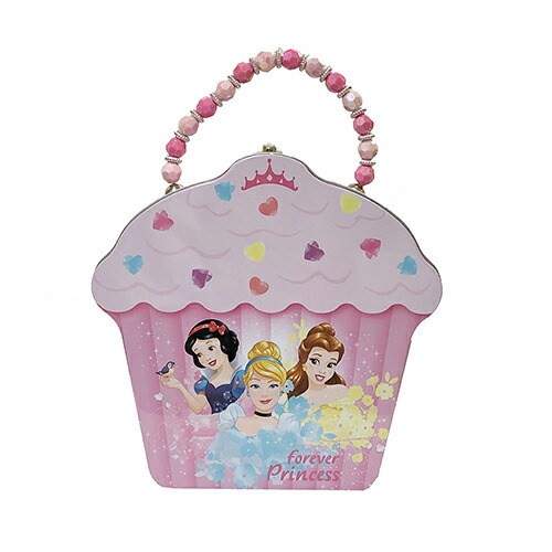 ディズニープリンセス カップケーキ型 ティン缶 ティンボックス 収納 小物 缶 かわいい ピンク シンデレラ ベル 白雪姫 プリンセス ディズニー ビーズ ハンドル ダイカット Box インポート 輸入品 メール便不可 Crunchusers Com
