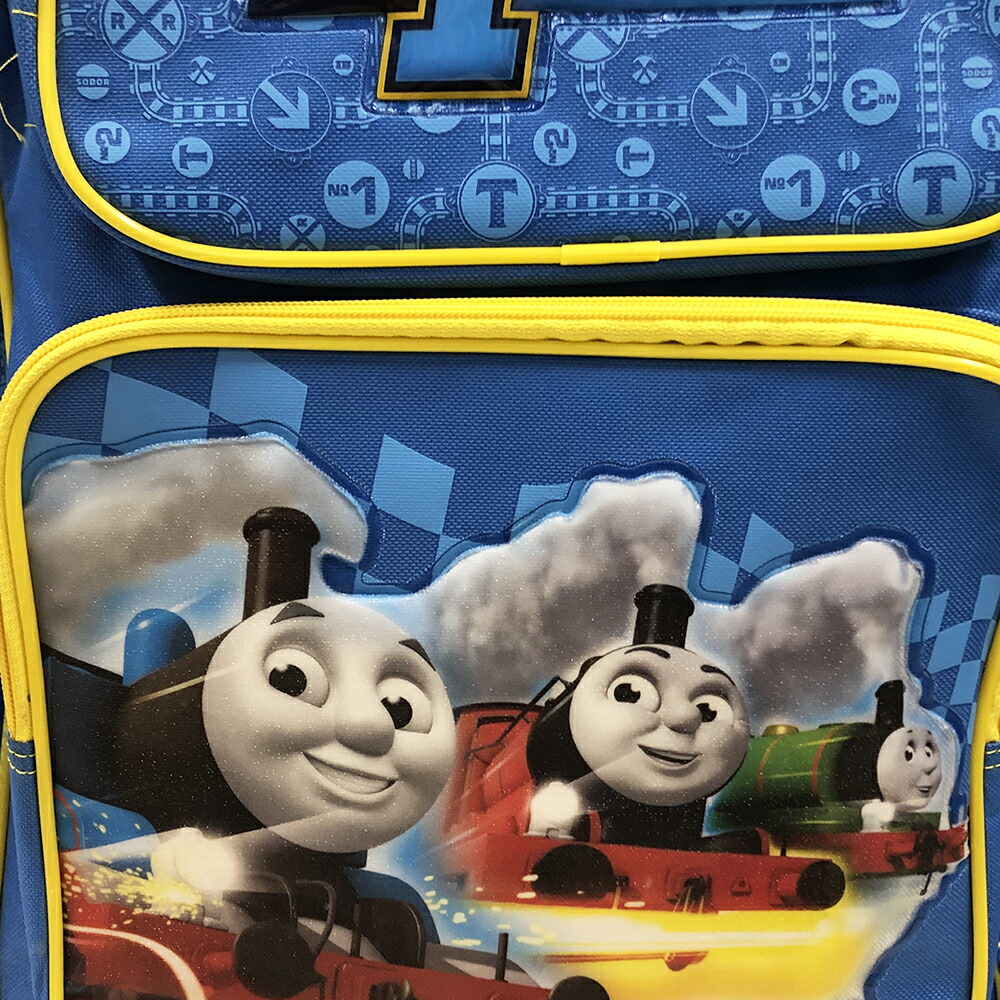 正規品 トーマス キッズ ローリング リュックサック きかんしゃトーマス 男の子 15リットル キャリー キャリーバッグ 乗り物 のりもの キャラクター リュック 旅行 グッズ ローラー付き 雑貨 プレゼント カバン バッグ インポート 輸入品 メール便不可