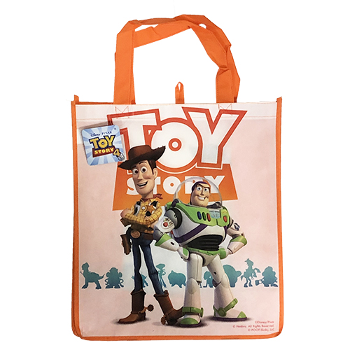 楽天市場 トイストーリー ショッパー Toy Story オレンジ トート バズ ウッディー エコバッグ ミニエコ コンビニ エコ サブバッグ 公園 インポート 輸入 グッズ 雑貨 Disney ディズニー 袋 ピクサー Pixar アニメ メール便不可 キャラクター雑貨 ポップル