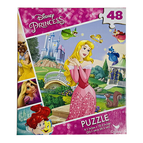 楽天市場】ディズニープリンセス パズル 48ピース ( ジャスミン メリダ