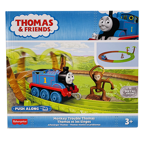 市場 きかんしゃトーマス トーマス Thomas モンキートラブル おもちゃ きかんしゃ 機関車 レールセット Friends 線路 レール レール付き 乗り物