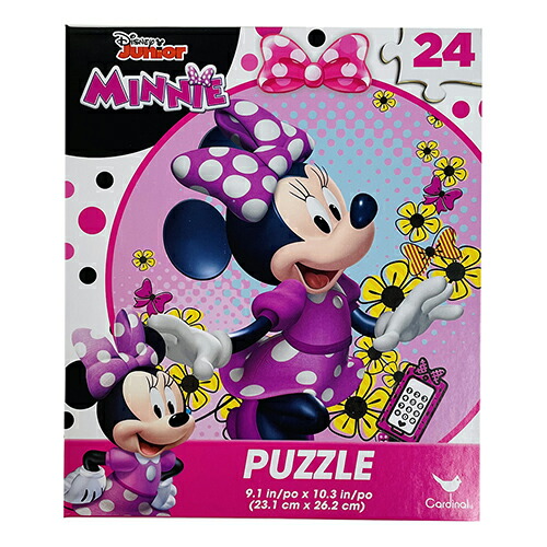 Disney 3D 立体 ジグソーパズル ミニーちゃん Amazon | ハナヤマ(HANAYAMA)【透明立体ジグソーパズル