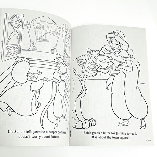 高額売筋 アラジン ぬりえ Truemagic a ディズニープリンセス ぬり絵 塗り絵 カラーリングブック アクティビティーブック 知育 英語 ディズニー Disney Aladdin 輸入品 インポート Made In Usa Whitesforracialequity Org