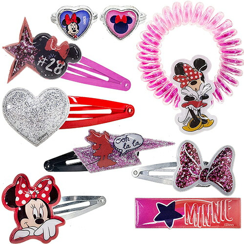 ミニー 缶ケース付き アクセ ミニーちゃん ヘアアクセサリーセット ディズニー アクセサリー 指輪 Disney リング グッズ ミニー 缶ケース付き アクセ ミニーちゃん ヘアアクセサリーセット ディズニー アクセサリー 指輪 Disney リング グッズ