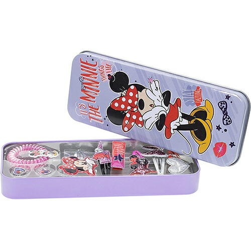 ミニー 缶ケース付き アクセ ミニーちゃん ヘアアクセサリーセット ディズニー アクセサリー 指輪 Disney リング グッズ ミニー 缶ケース付き アクセ ミニーちゃん ヘアアクセサリーセット ディズニー アクセサリー 指輪 Disney リング グッズ