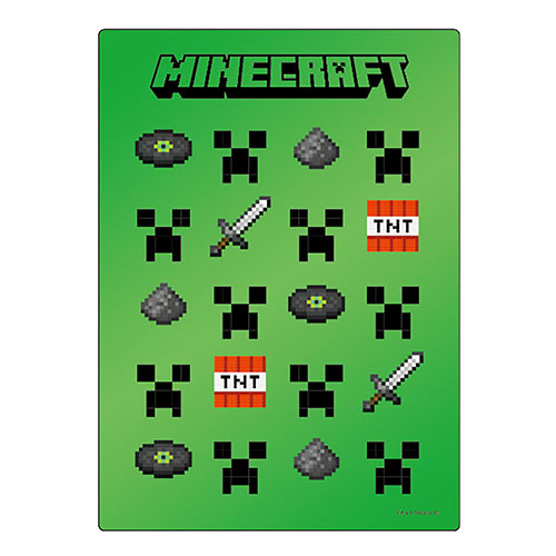 マインクラフト 下敷き B5 クリーパー マイクラ グッズ 下敷 したじき 下じき グリーン 22超人気 緑 ステーショナリー ゲーム 日本製 文具 Mct Sj Cp キャラクター Minecraft Stationery 文房具 ケイカンパニー