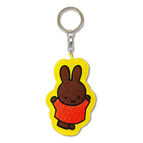 ミッフィー マスコットキーチェーン　りんご　miffy＆Boris ブルーナ miffy&Boris ミッフィー マスコット りんご ブルー