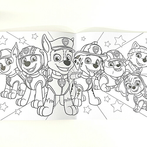 パウパトロール デッカぬりえ キャラクター 女の子 パウパト くるま 塗り絵 おもちゃ 知育玩具 ニコロデオン ぬり絵 男の子 おおきい