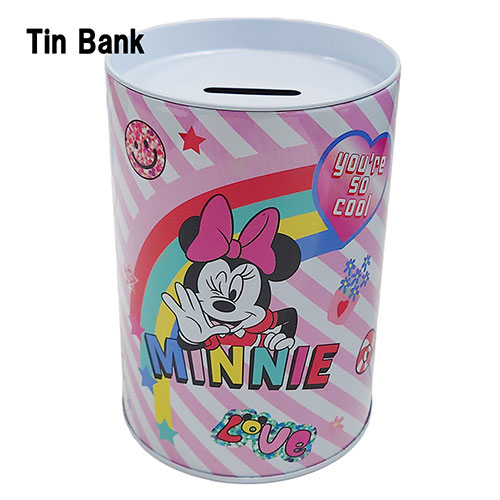 楽天市場】ミニー 貯金箱 ( ピンク／ストライプ ) 17340c MINNIE