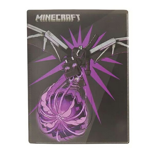 楽天市場】マインクラフト ハードカバー ポケット クリア ファイル