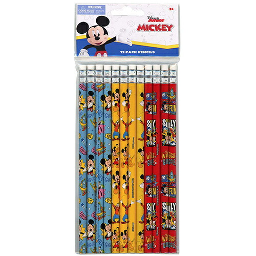 ディズニー　キャラクター　えんぴつ　8本　セット ディズニープリンセス ディズニー キャラクター 赤 青 鉛筆 六角