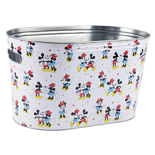 希少！　ディズニー　切子　キャニスター 楽天市場】ミッキー ＆ ミニー スクエア キャニスター ブリキ 缶