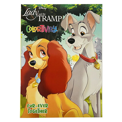 楽天市場】ディズニー Lady and The Tramp ぬりえ 80ページ
