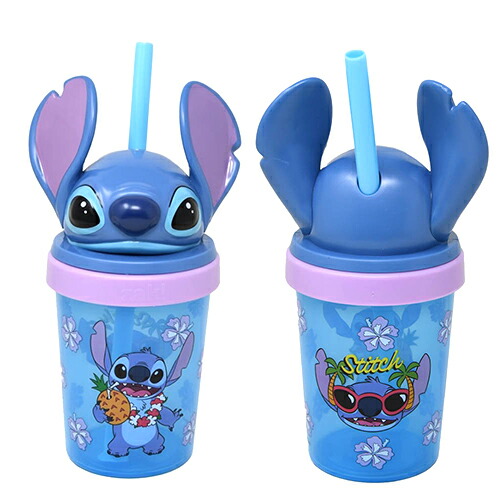 スティッチ タンブラー　ぬいぐるみ ドリンクホルダー ショルダー　限定 STITCH - スティッチ ドリンクホルダーの通販 by Onelove's shop