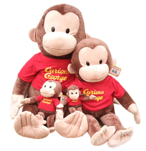 curious george soft toy