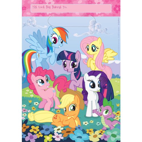 The Fancy Goods Delivery That Maile Torr Pony My Little 8pc Route Bag Amscan 9245 Friend Loves A Magic Ling Gift Present Party