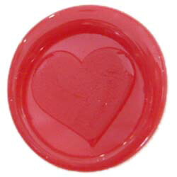 楽天市場】ワックスシール ハート 2000 シーリングワックス 封蝋風