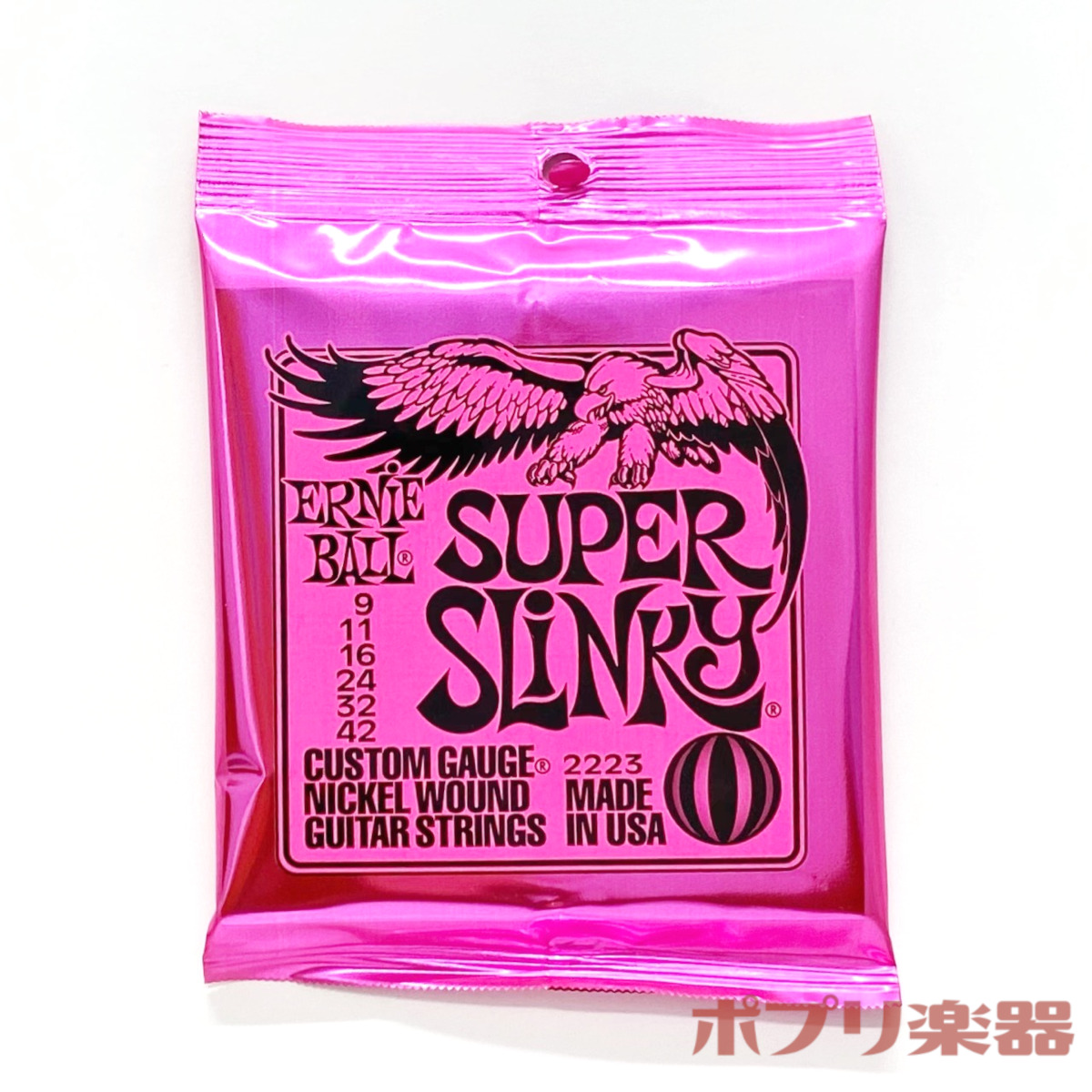 楽天市場】ERNIE BALL ＃2222 Hybrid Slinky エレキギター弦 : ポプリ楽器