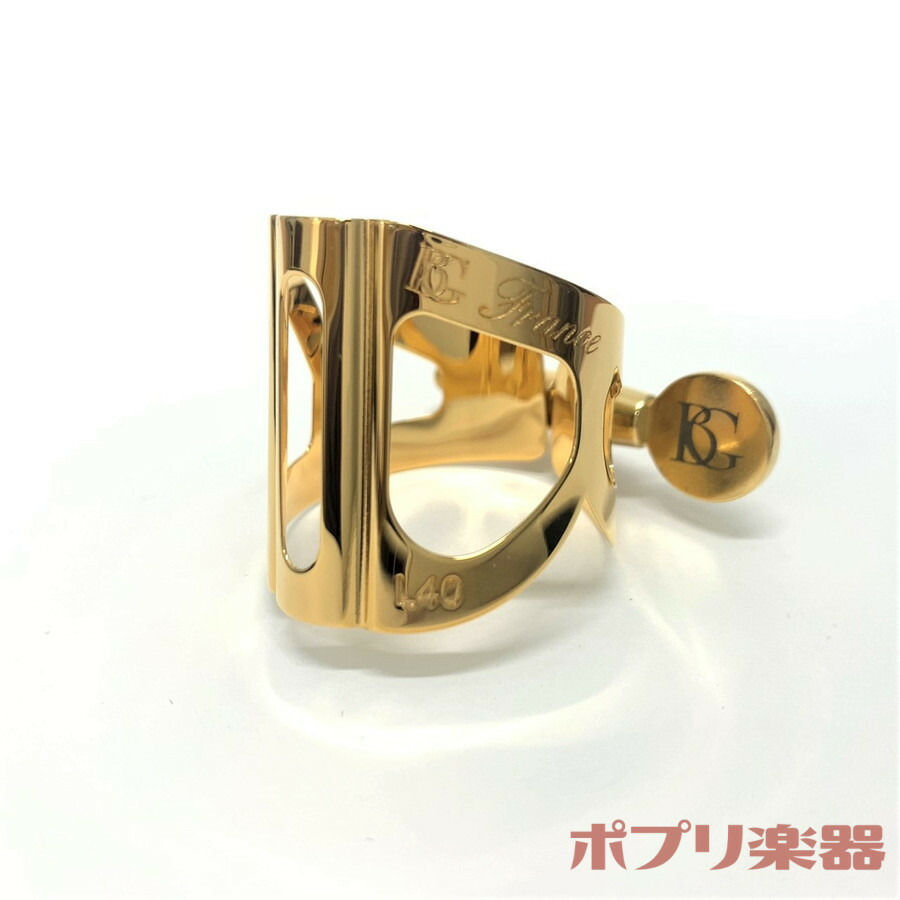 BG L41 テナーサックス　リガチャー 金メッキ silver.jpg