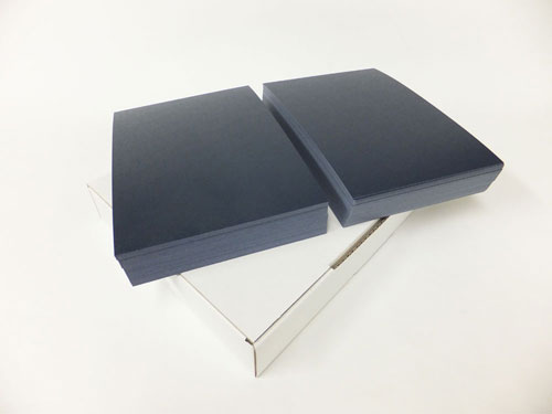 プロバインド　デラックスカバー　ネイビー【A5/211x150mm/100枚】 WK11A5B　プラスチックリング・ツインループ製本用 8,117円