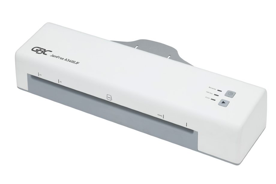 アコ・ブランズ・ジャパン　GBCパウチラミネーター　ジャムフリーラミネーターA3400JF　A3機・4本ローラー・100μｍ対応｜製本・店舗＆事務用品のポップ屋