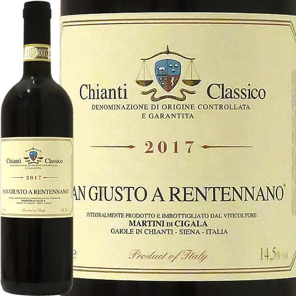 楽天市場 ラシーヌ輸入 キャンティ クラシコ 17 サン ジュスト ア レンテンナーノchianti Classico 17 San Giusto A Rentennano イタリアワインのいのししや