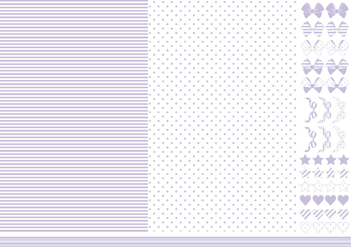 ポーセラーツ　転写紙 12枚 ポーセラーツ転写紙12枚セットB