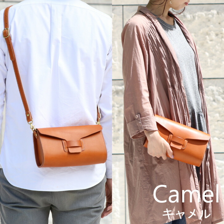 名入れ 対応 本革 クラッチバッグ ショルダーバッグ ショルダーバック おしゃれ レディース 2way クラッチ ポシェット 小さめ 大人 ブランド ポルコロッソ 斜め掛け 日本製 栃木レザー メンズ 革 レザー ギフト プレゼント 女性 誕生日プレゼント 革婚式 Nouki4