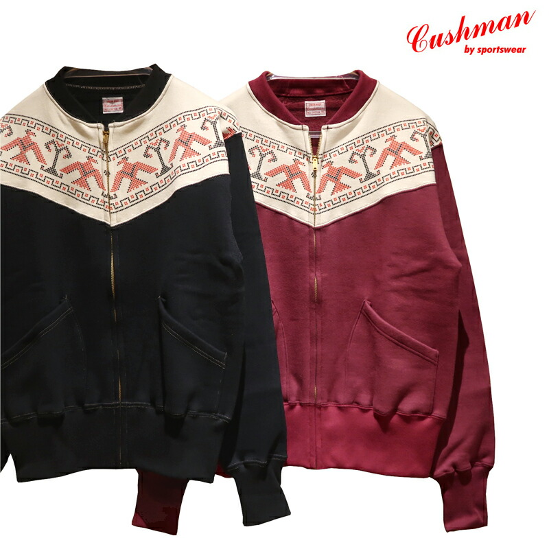 Cushman クッシュマン ツートーン 両V 後付け パーカー ヴィンテージ Cushman クッシュマン ツートーン 両V 後付け パーカー ヴィンテージ