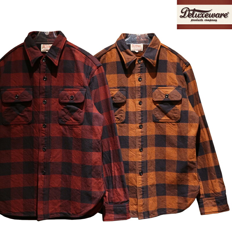 楽天市場】DELUXE WARE（デラックスウェア）50s BUFFALO CHECK / HV-00