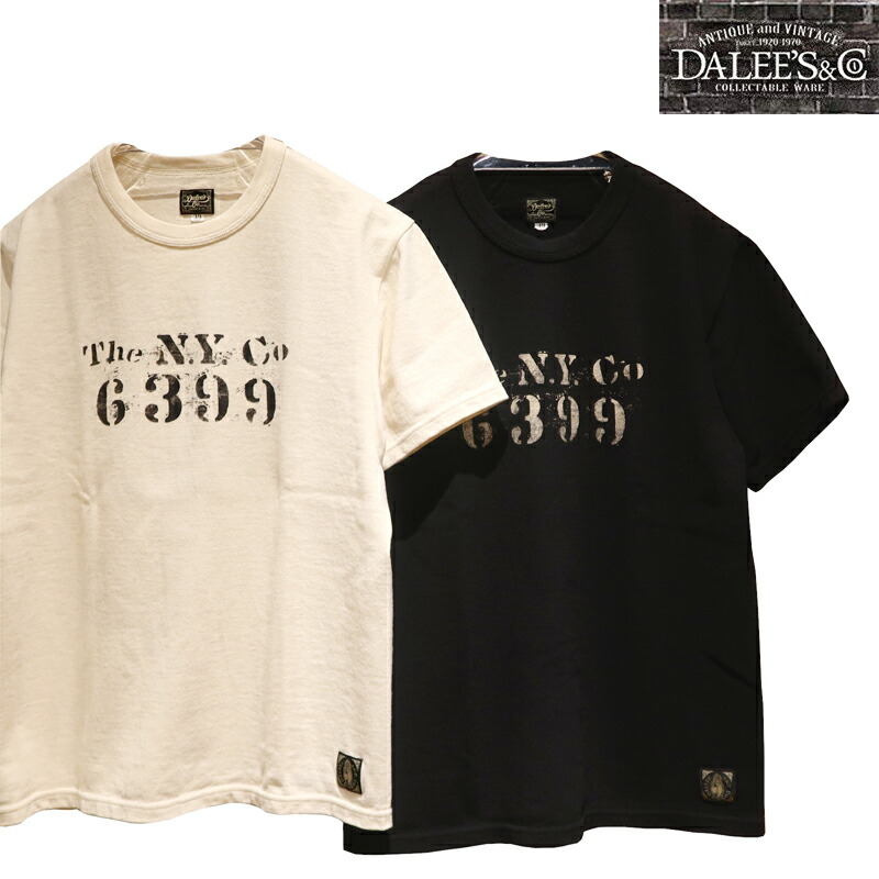 【送料無料】 DALEE\u0026CO（ダリーズ） SAT3025-A “THE N.Y/ニューヨーク” メンズ アメカジ プリントTシャツ アズマ編み機 丸胴 日本製