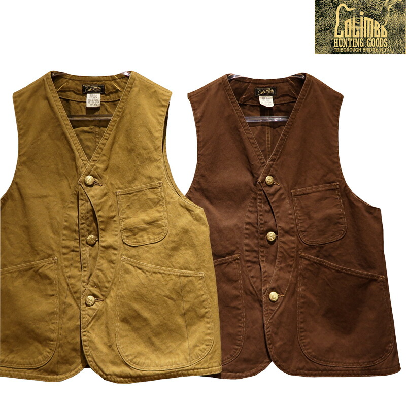 楽天市場】COLIMBO コリンボ BELLFAST DROPPER'S VEST PLAN OD.GREEN