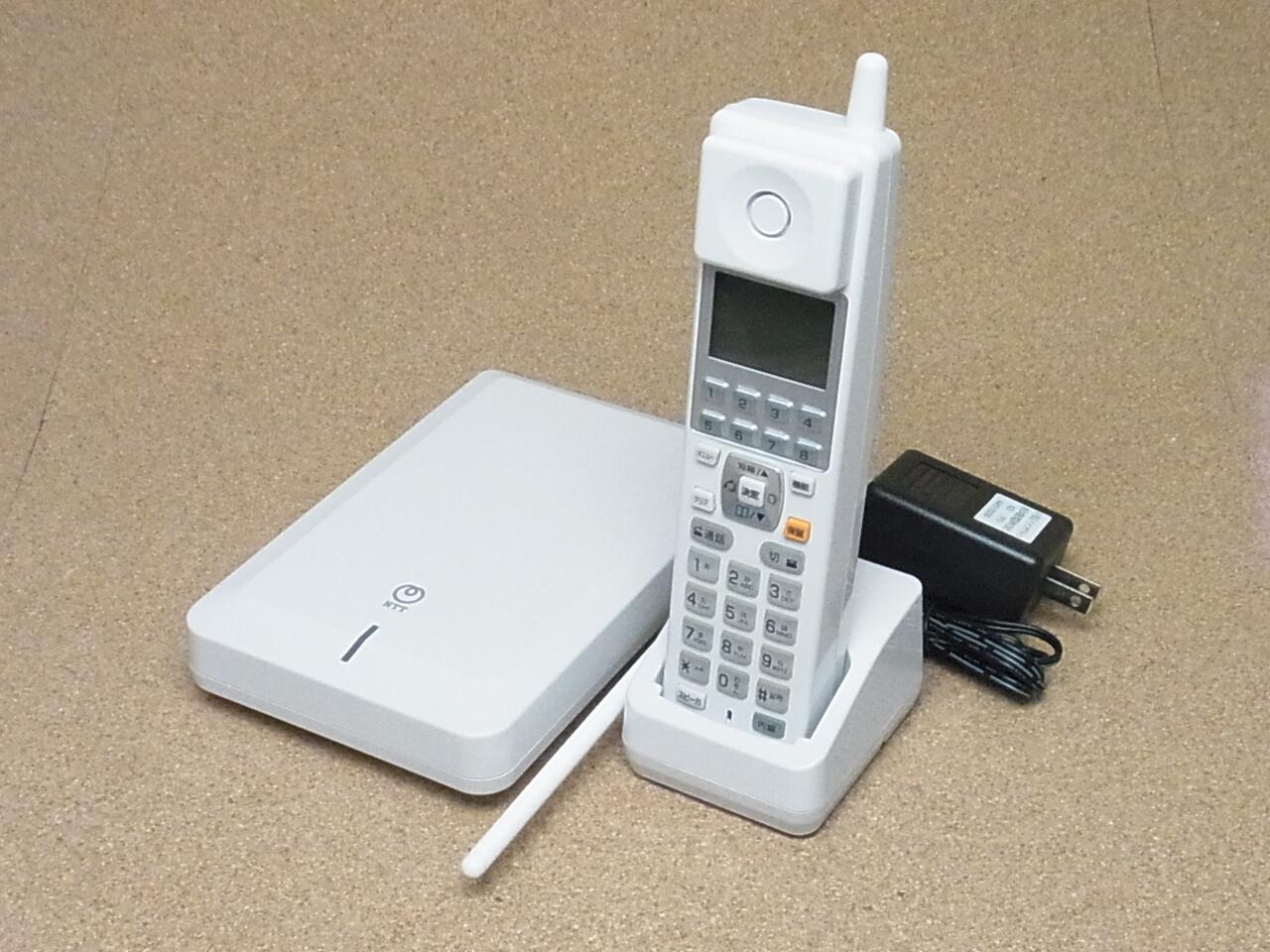 【中古ビジネスホン/中古ビジネスフォン】【中古】NTT　コードレス電話機　A1-DECL-PS-(1)(W)　【ビジネスホン/ビジネスフォン 業務用 コードレス電話機】