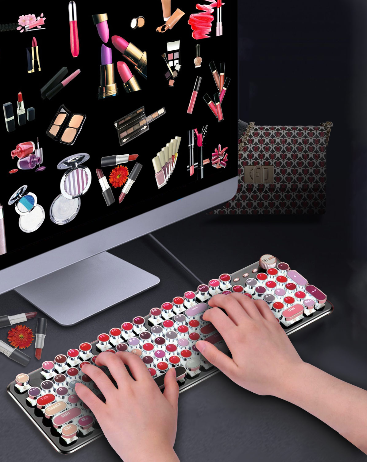 キーボード メカニカルキーボードおしゃれ 25パターン Led Usb かわいい ゲーミング タイピング タイプライター バックライト メイクパレット レトロ 光る 口紅 可愛い 女性 打ち安い 英語配列 青軸 ブランドのギフト ゲーミング キーボード メカニカルキーボードおしゃれ 25パターン Led Usb かわいい ゲーミング タイピング タイプライター バックライト メイクパレット レトロ 光る 口紅 可愛い 女性 打ち安い 英語配列 青軸 ブランドのギフト ゲーミング