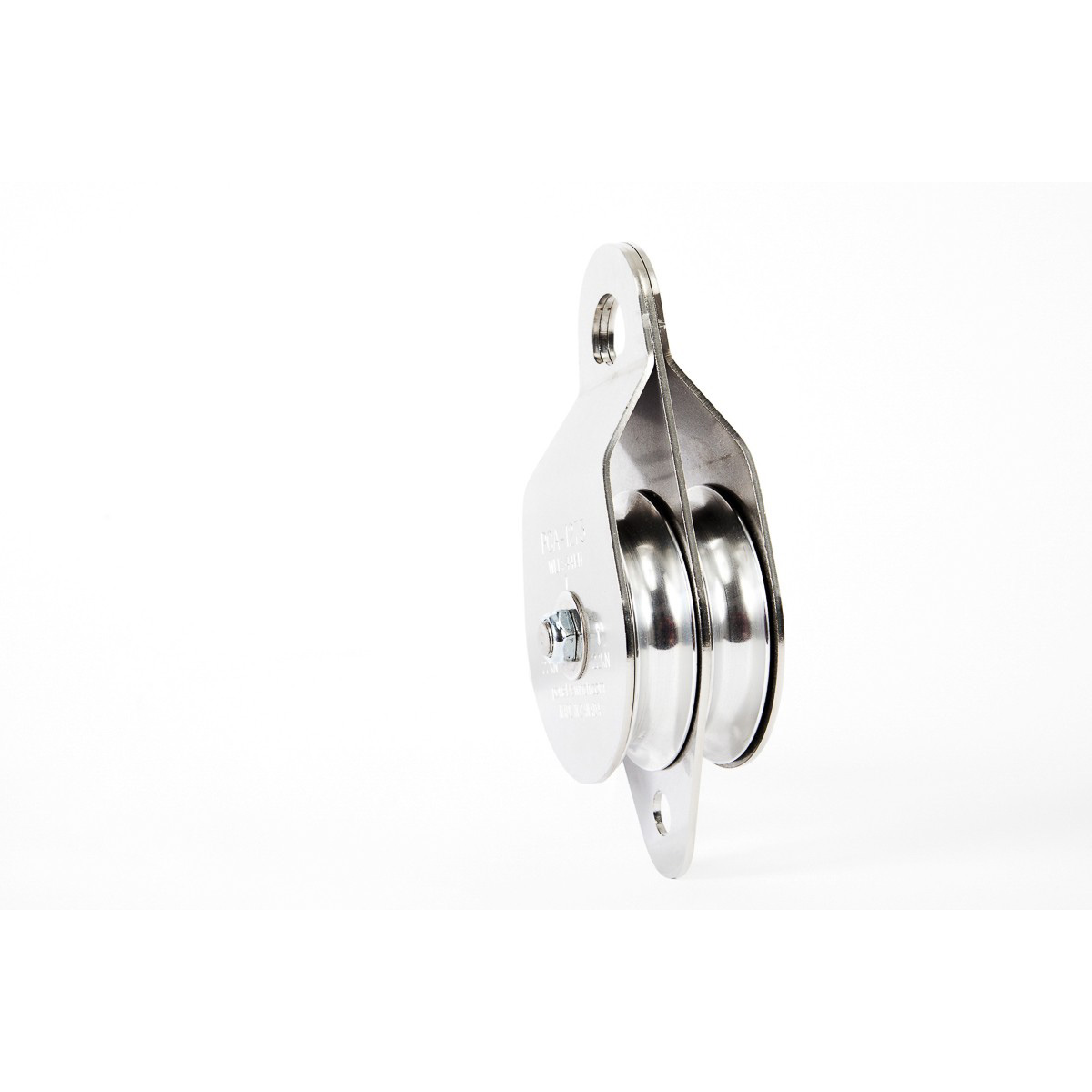 ダブルスイングサイドスナッチブロック 100mm 2kg 作業範囲44kN（PCA-1273）｜ポータブルロープウィンチShop