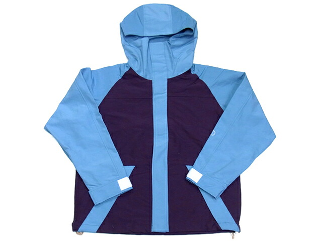 大特価セール50%オフ+ポイント10倍 Lot. ロット 60/40 Nylon Hooded Jacket 60/40マウンテンパーカー パープルxターコイズ 送料無料|A-ONE