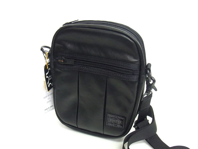 ポーター アルーフ ショルダーバッグ(S) 023-01081 ブラック PORTER ALOOF｜Ａ-ＯＮＥ