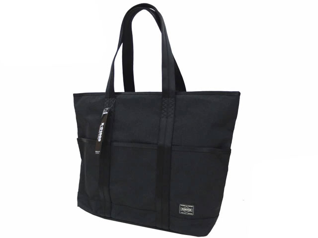 楽天市場】PORTER ヒート 縦型 トートバッグ 黒 レザー 吉田カバン