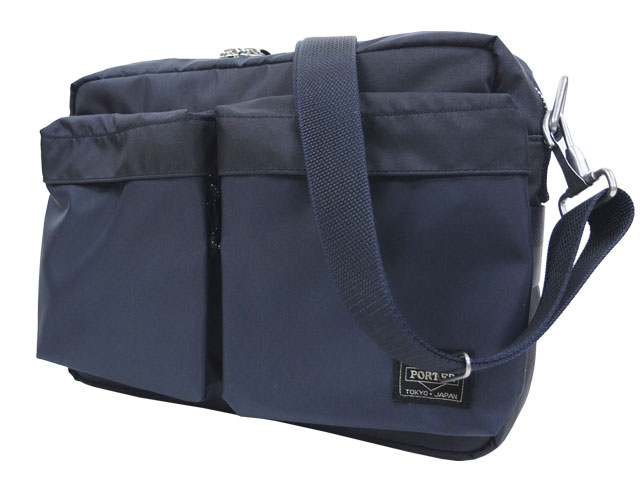 ポーター フォース ショルダーバッグ(S) 855-05457 ネイビー PORTER FORCE|A-ONE