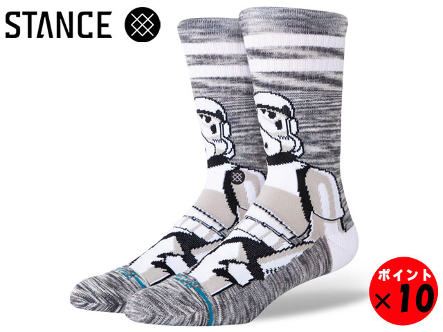 楽天市場】STANCE MAUL CREW BLACK a545b24mau-blk スタンスソックス