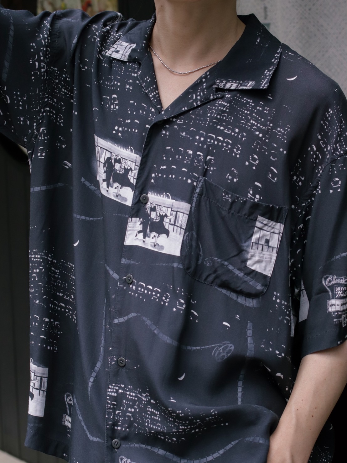 PORTER CLASSIC(ポータークラシック)ALOHA SHIRT DRIVE-IN THEATER|ポータークラシック京都