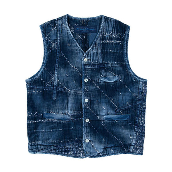 上質で快適 PORTER CLASSIC ポータークラシック KOGIN VEST -BLUE